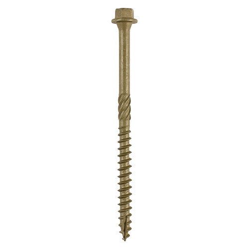 TIMCO 6.7 x 100 Timber Frame Construction & Landscaping Screws - Hex - Exterior (Box of 300)