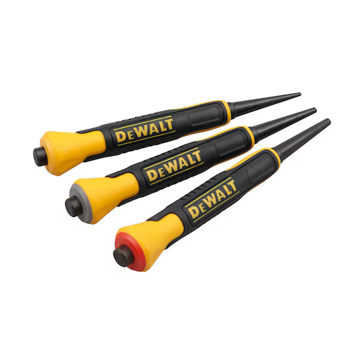 DeWalt Bi-Material Nail Punch 3 Piece Set