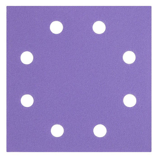 Trend Zirconium 1/4 Sheet Sanding Sheet 115mm x 115mm 40 Grit (10 Pack)