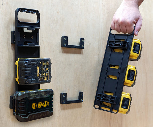 StealthMounts Battery Board with Handle For DeWalt