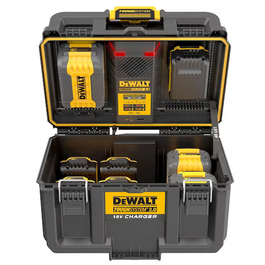 DeWalt 18v TOUGHSYSTEM 2.0 Dual Port Charger Box 240v