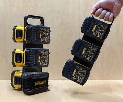 StealthMounts Battery Board with Handle For DeWalt