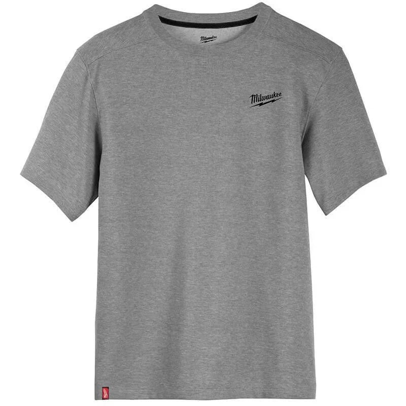 Milwaukee Grey Hybrid T-Shirt Short Sleeve (Large)
