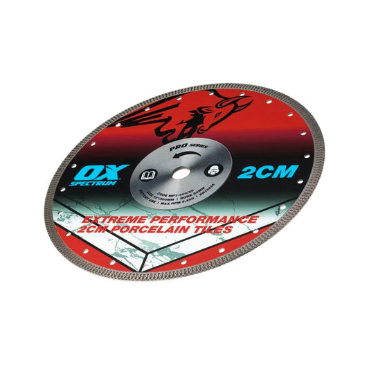 OX Pro 2CM Porcelain Cutting Blade – 115/22mm